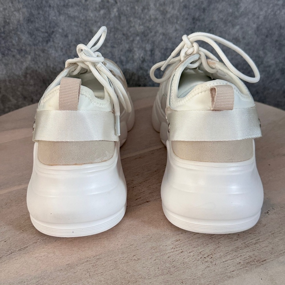 Berness Women Size 9 Chunky Platform Sneakers Thick Sole Walking Casual Trainers - Picture 11 of 16